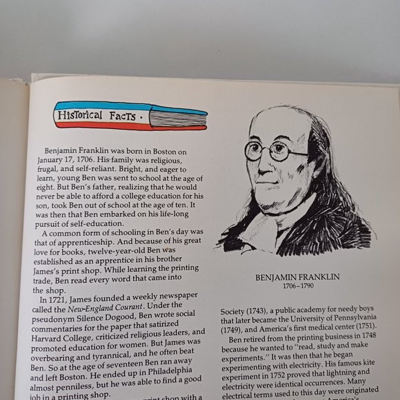 The Value Of Saving. The Story Of Benjamin Franklin Vintage Book - Picture 10 of 10